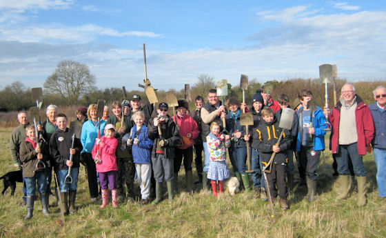 Tree Planting 15th March 2014