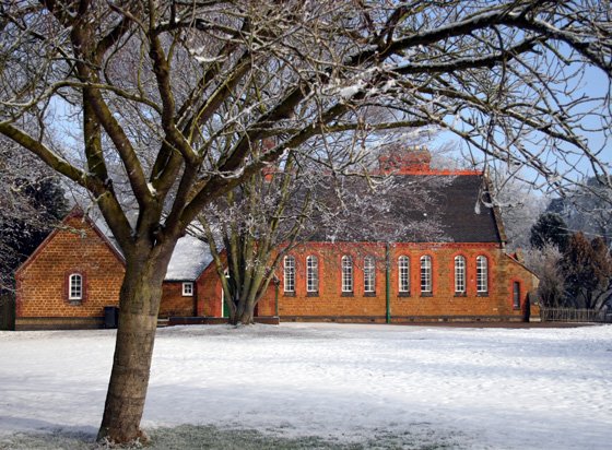 village Hall in Winter